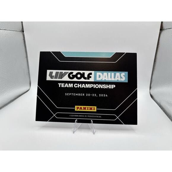Panini LIV Golf, Cleeks GC Card Dallas Championship,Meronk,Bland,Kaymer,Samooja. - Picture 2 of 2
